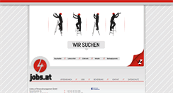 Desktop Screenshot of 4jobs.at